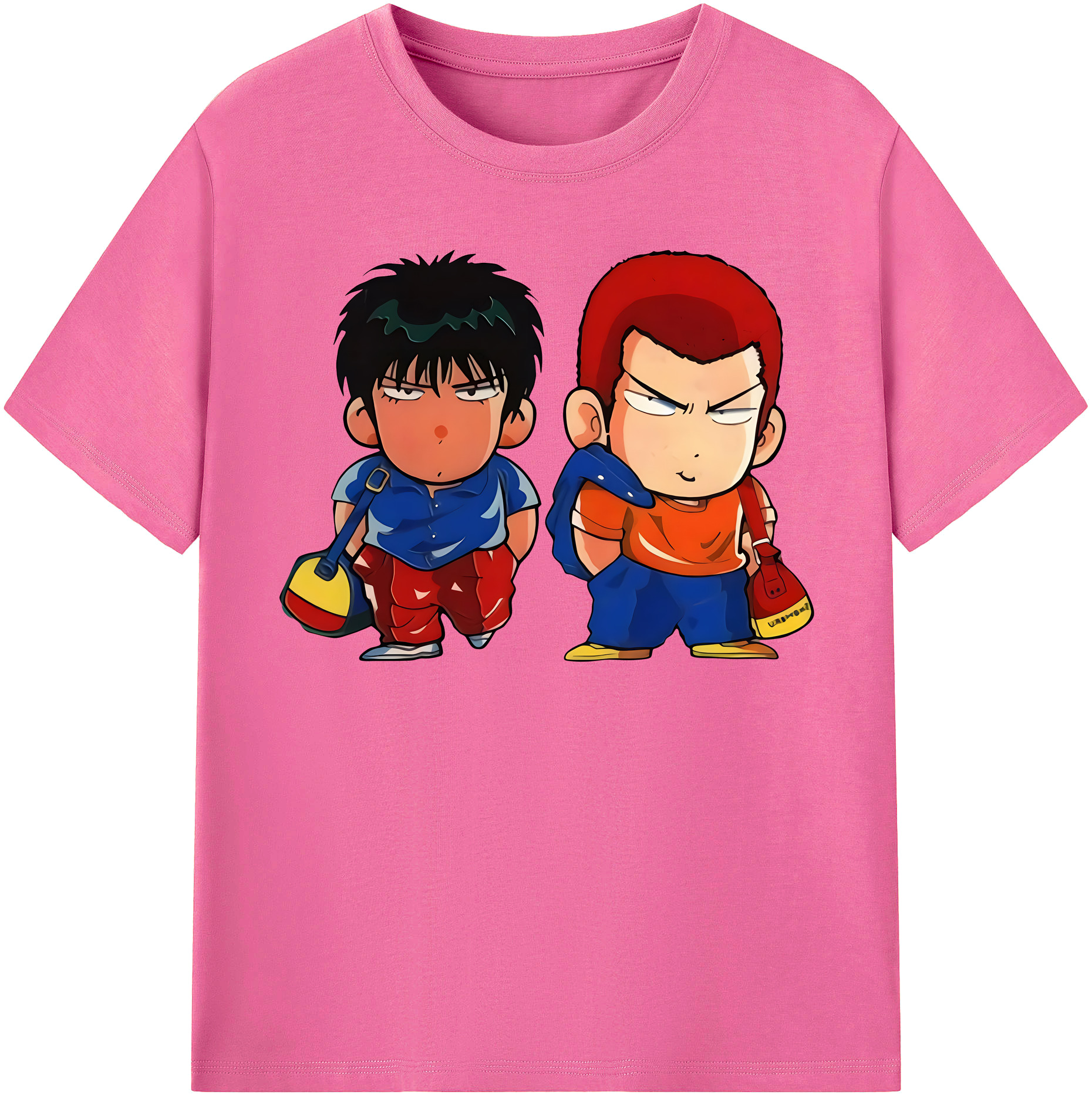 （画像用） SLAM DUNK／スラムダンク レディースカジュアルプリントTシャツ（綿100％）